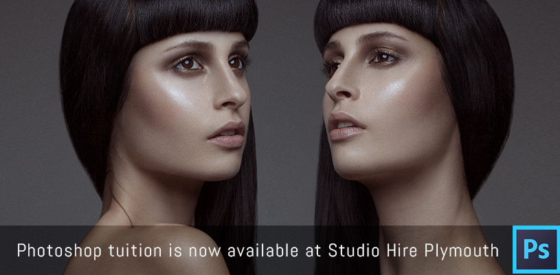 Photoshop tuition is now available at Studio Hire Plymouth