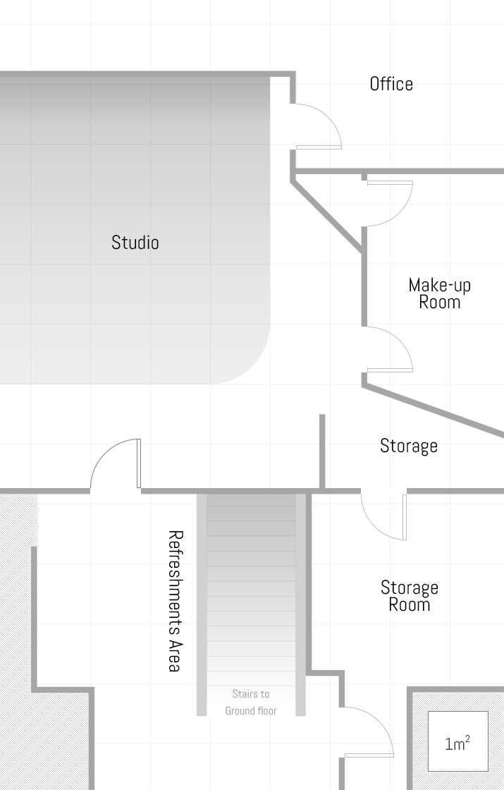 studio room design layout